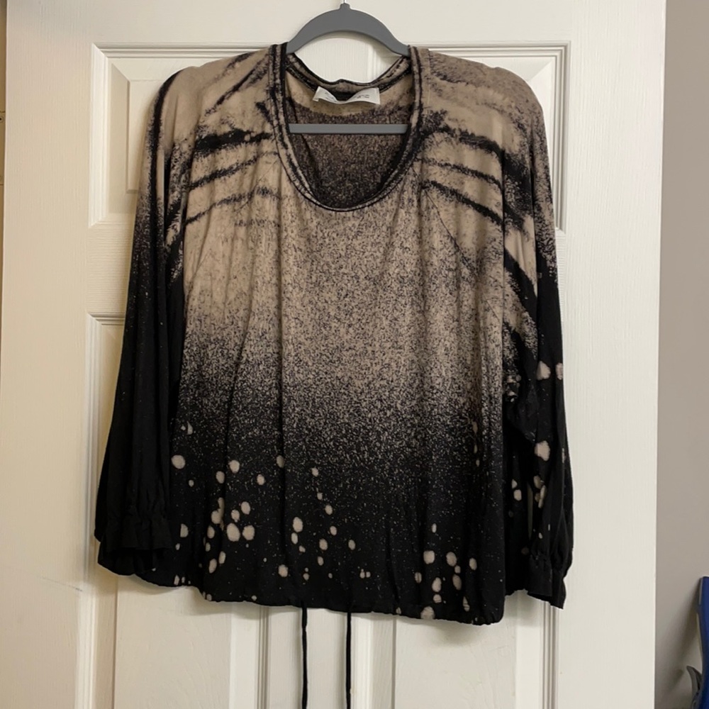Vintage Havana cropped long sleeve top